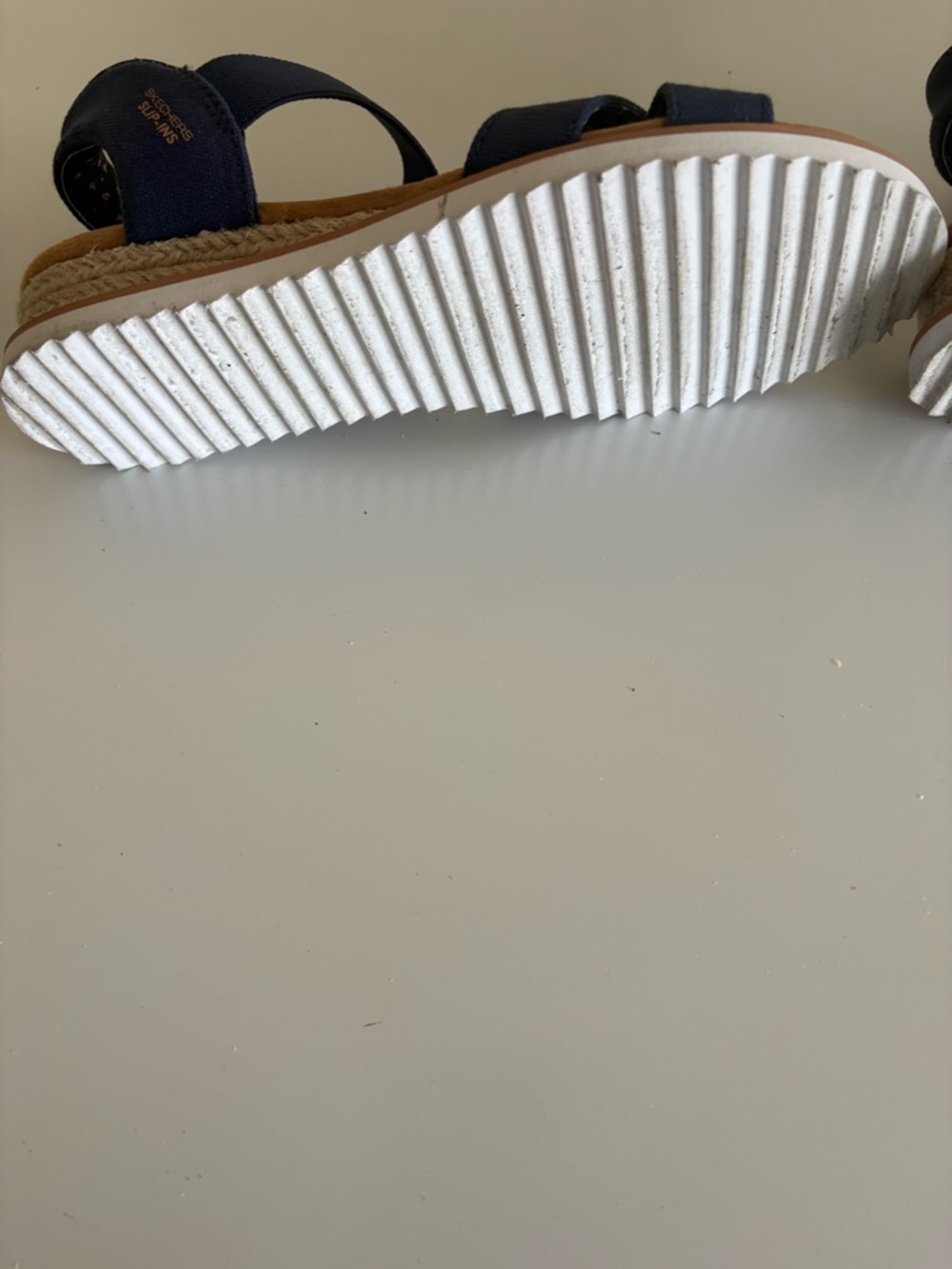 Women’s Navy Blue Sandal - Skechers slip-ins Comfortable Summer Shoe